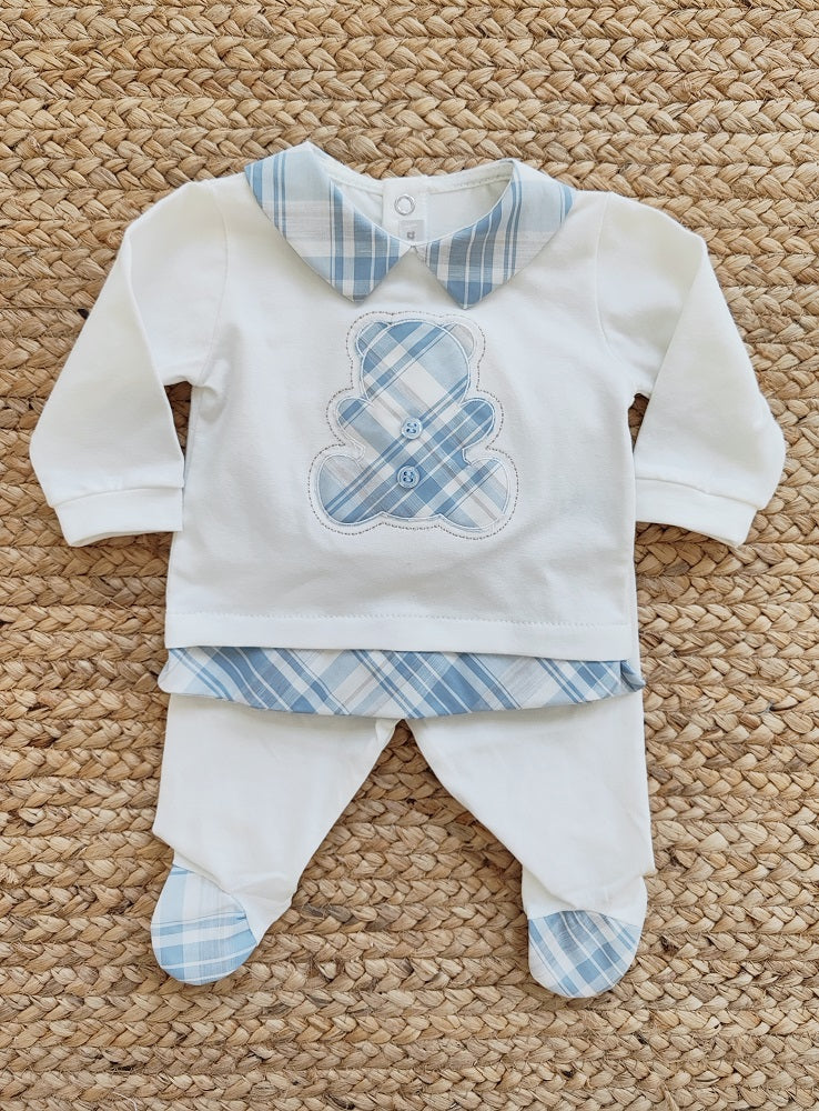 Completino due pezzi in cotone Teto e Tatta