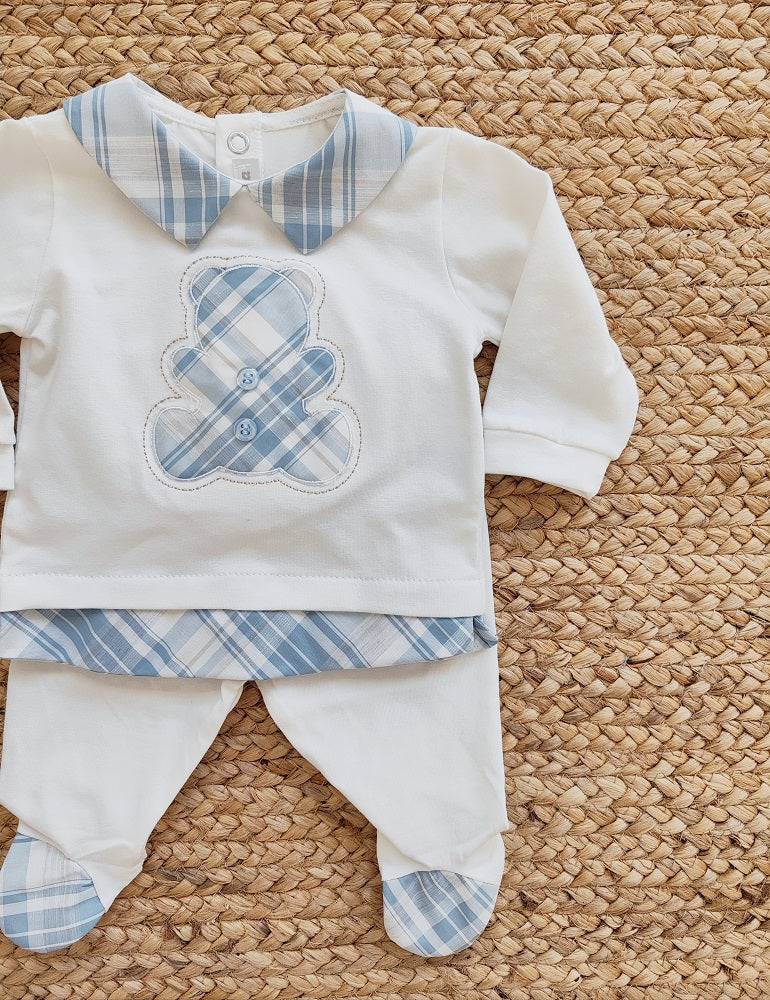 Completino due pezzi in cotone Teto e Tatta