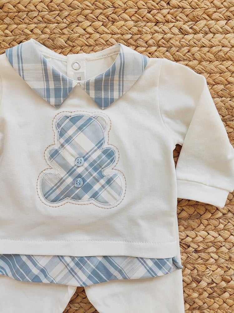 Completino due pezzi in cotone Teto e Tatta