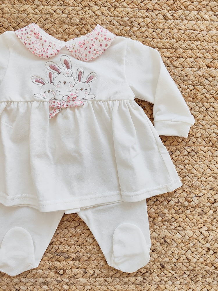 Completo due pezzi in cotone Teto e Tatta