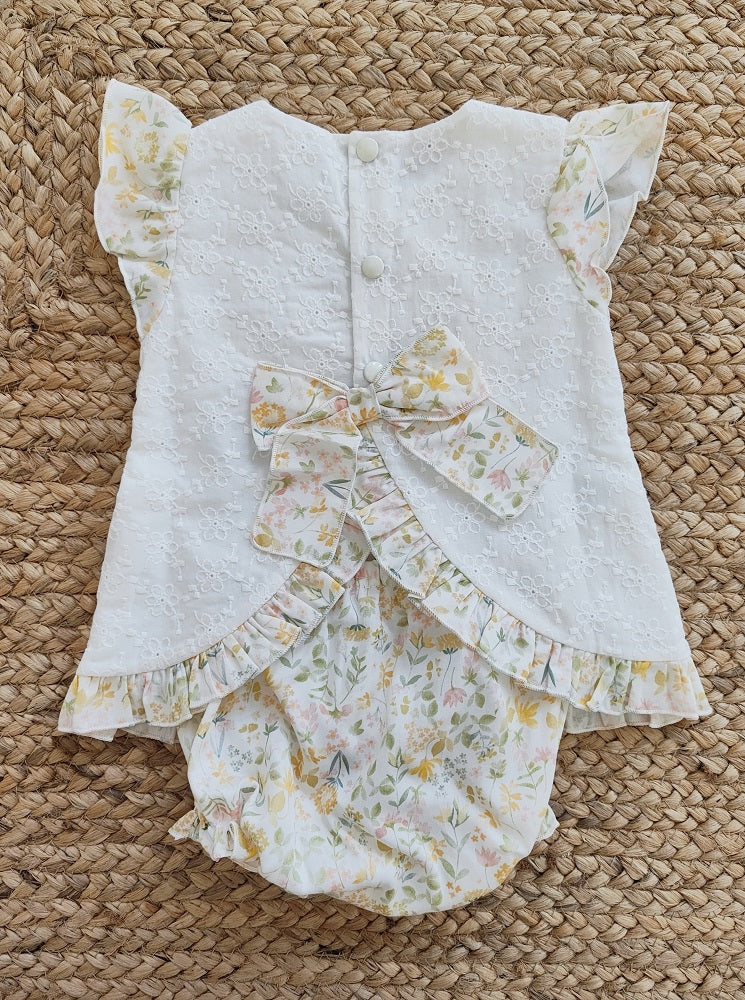 Completino due pezzi in cotone Teto e Tatta