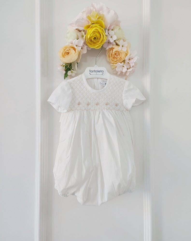 Pagliaccetto punto smock a mano Tartaleta