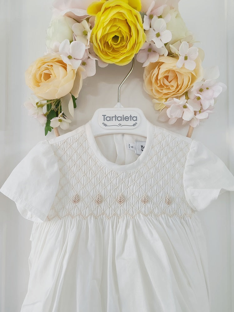 Pagliaccetto punto smock a mano Tartaleta