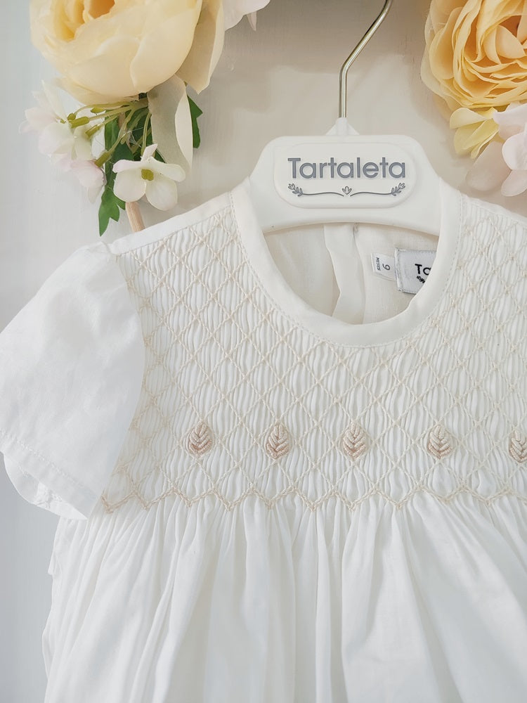 Pagliaccetto punto smock a mano Tartaleta