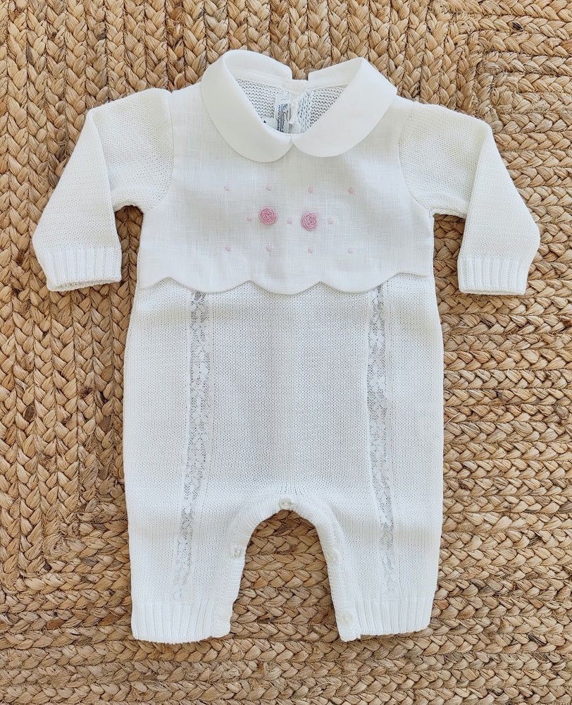 Tutina in filo di cotone e lino La Sartoria dei Piccoli