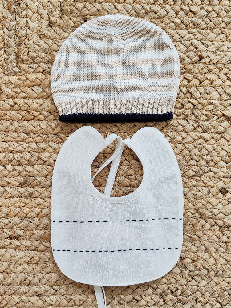 Set Bavetta + Cappellino La Sartoria dei Piccoli