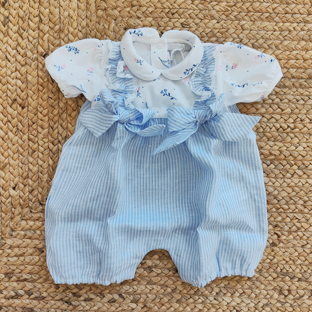 Pagliaccetto in cotone e lino Coccodè