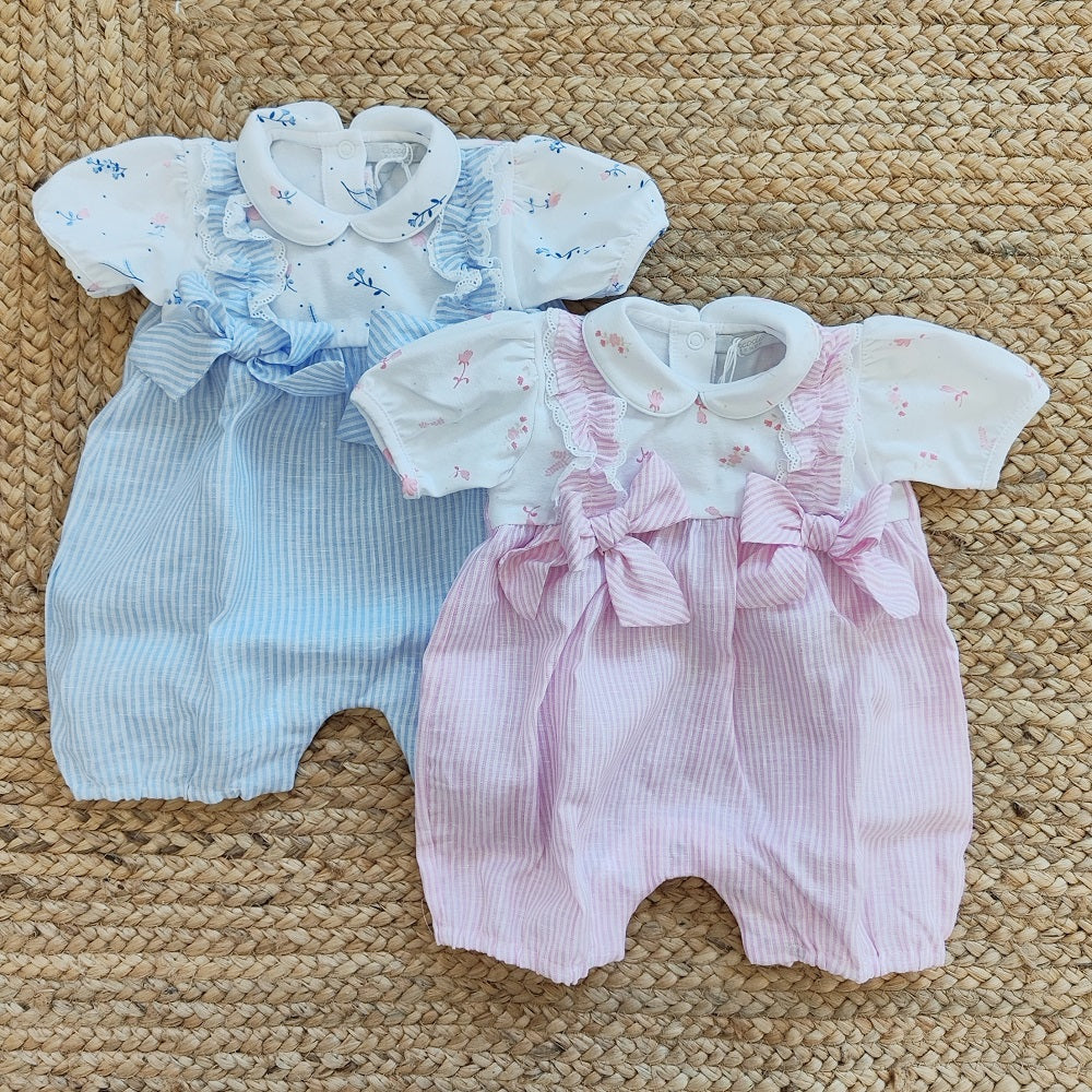 Pagliaccetto in cotone e lino Coccodè