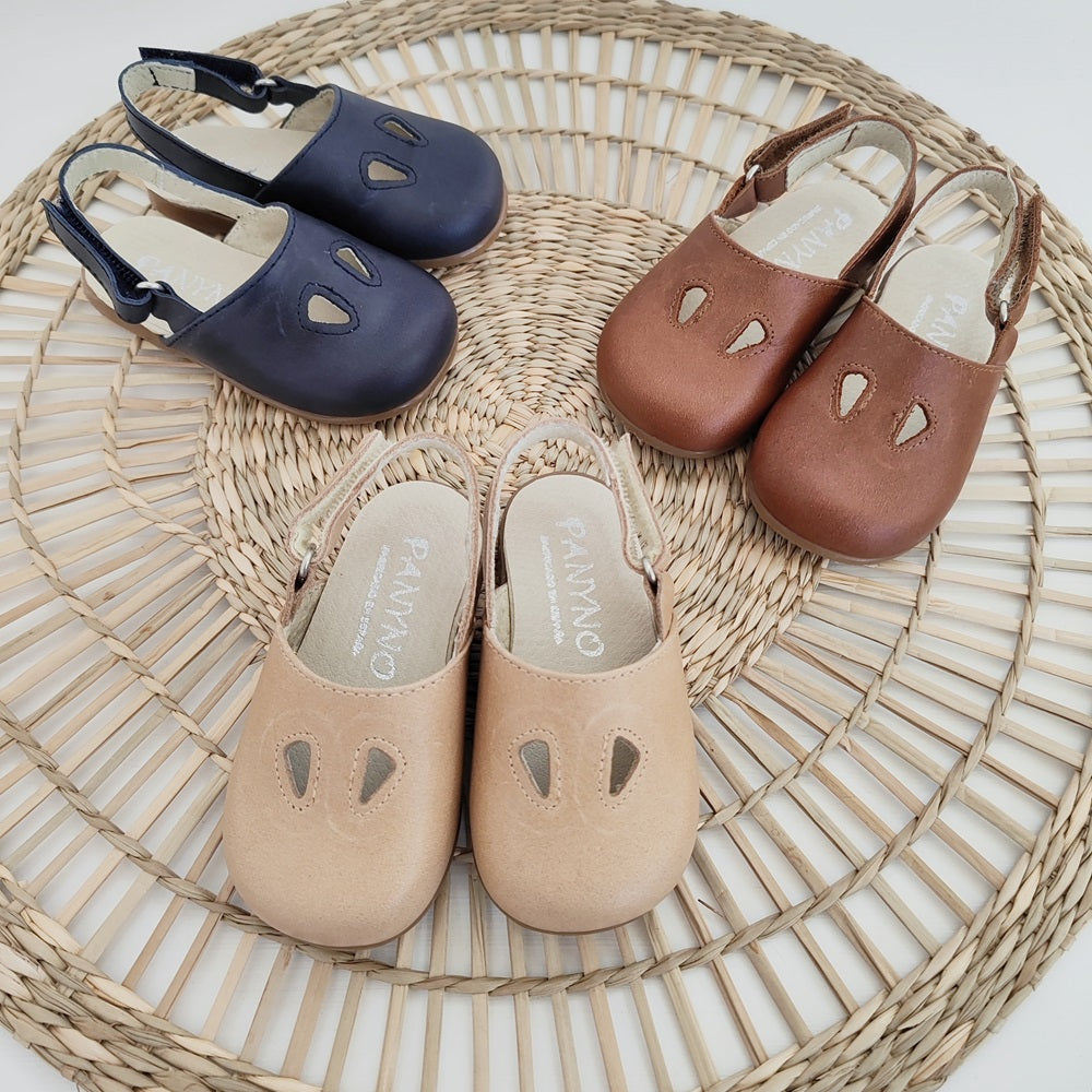 Ciabattine occhio di bue primi passi Panyno