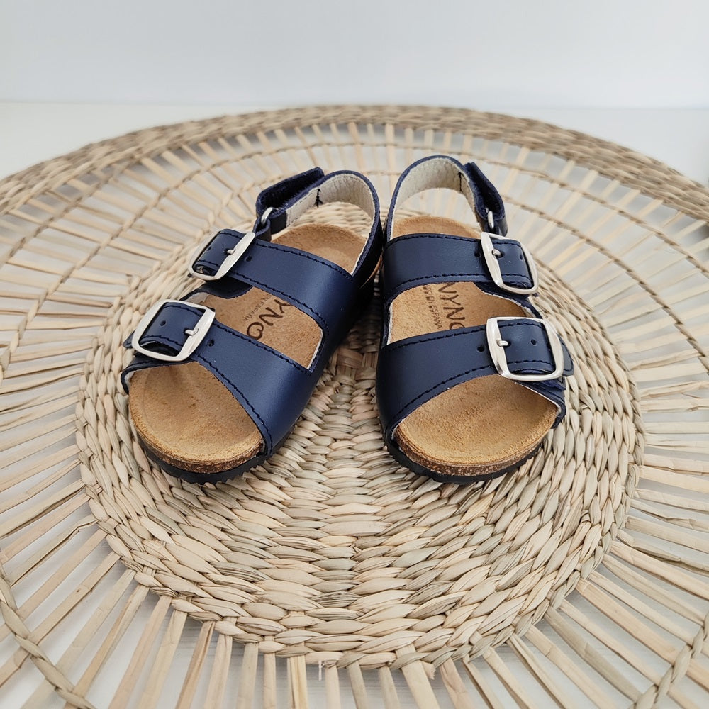 Sandalo in pelle e sughero primi passi Panyno