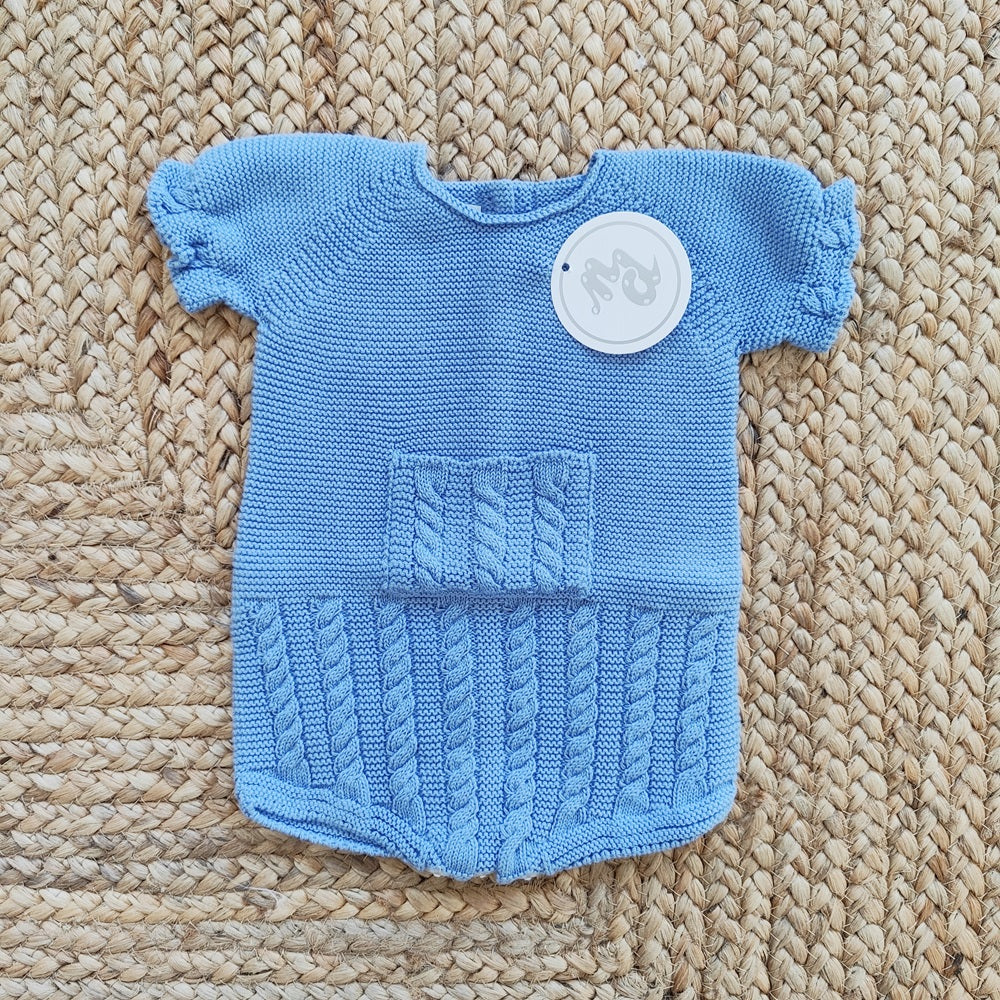 Completo e Pagliaccetto in filo di cotone Nico Dingo