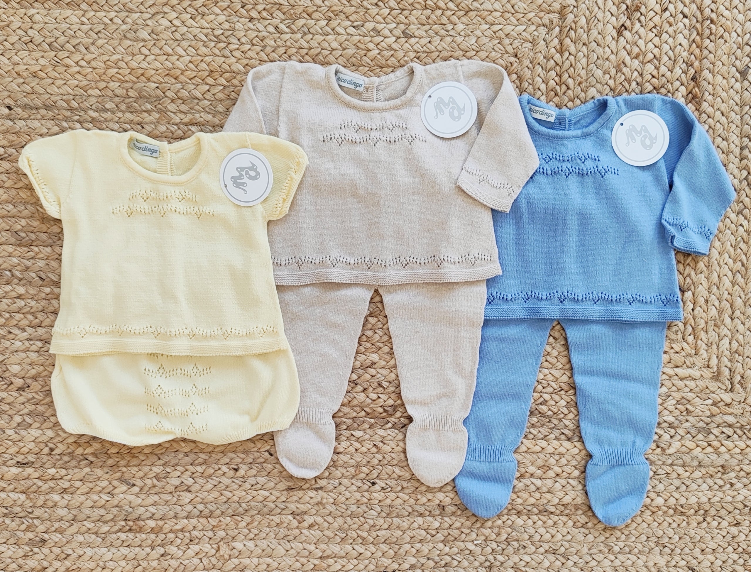 Completi in filo di cotone Nico Dingo