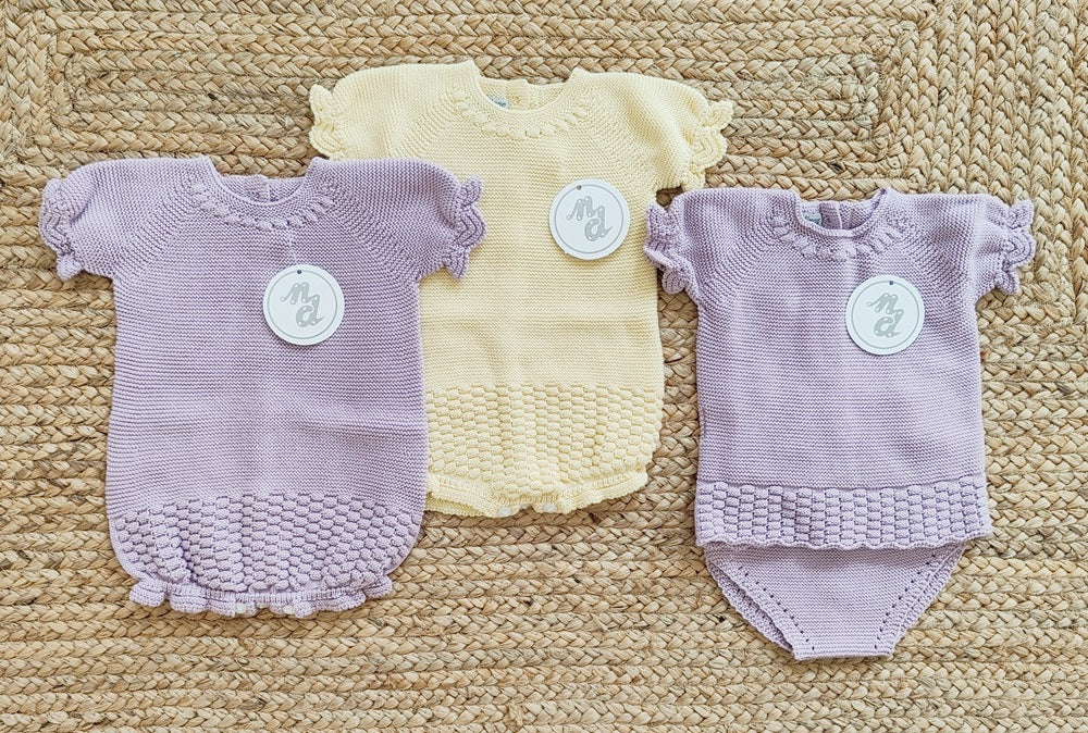 Completo e Pagliaccetto in filo di cotone Nico Dingo