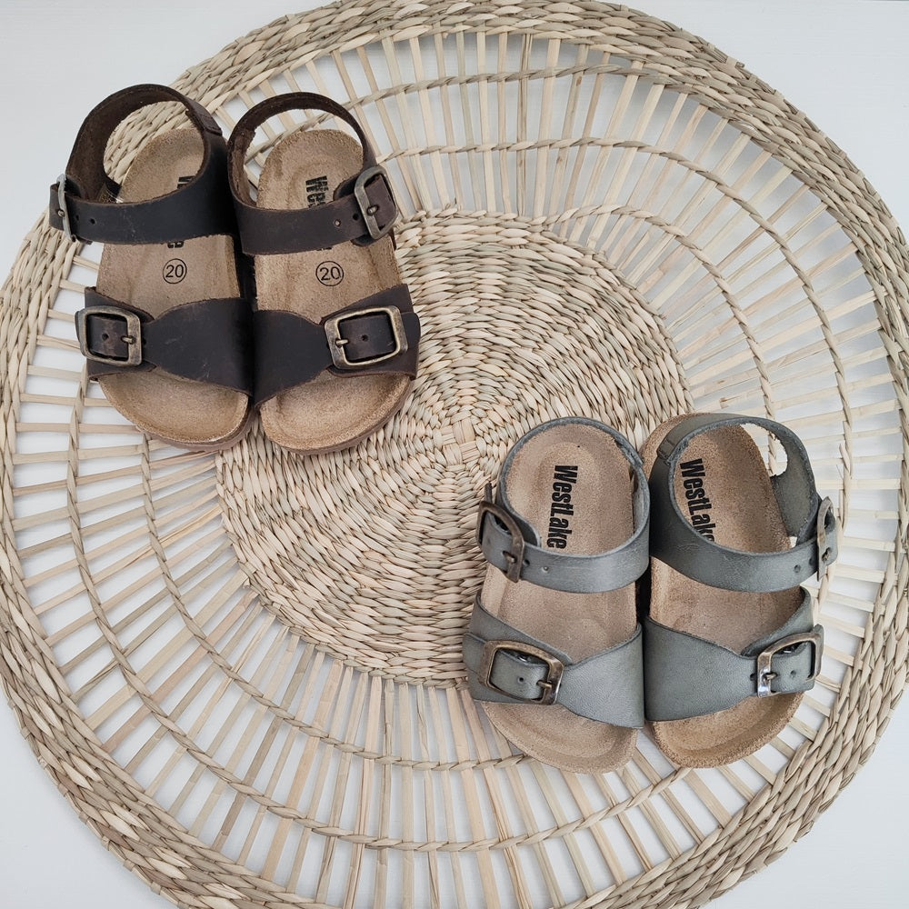 Sandalo in pelle primi passi Westlake