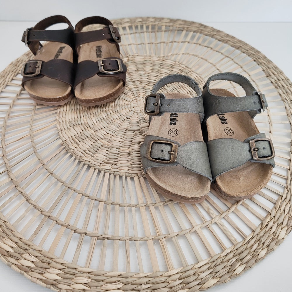 Sandalo in pelle primi passi Westlake