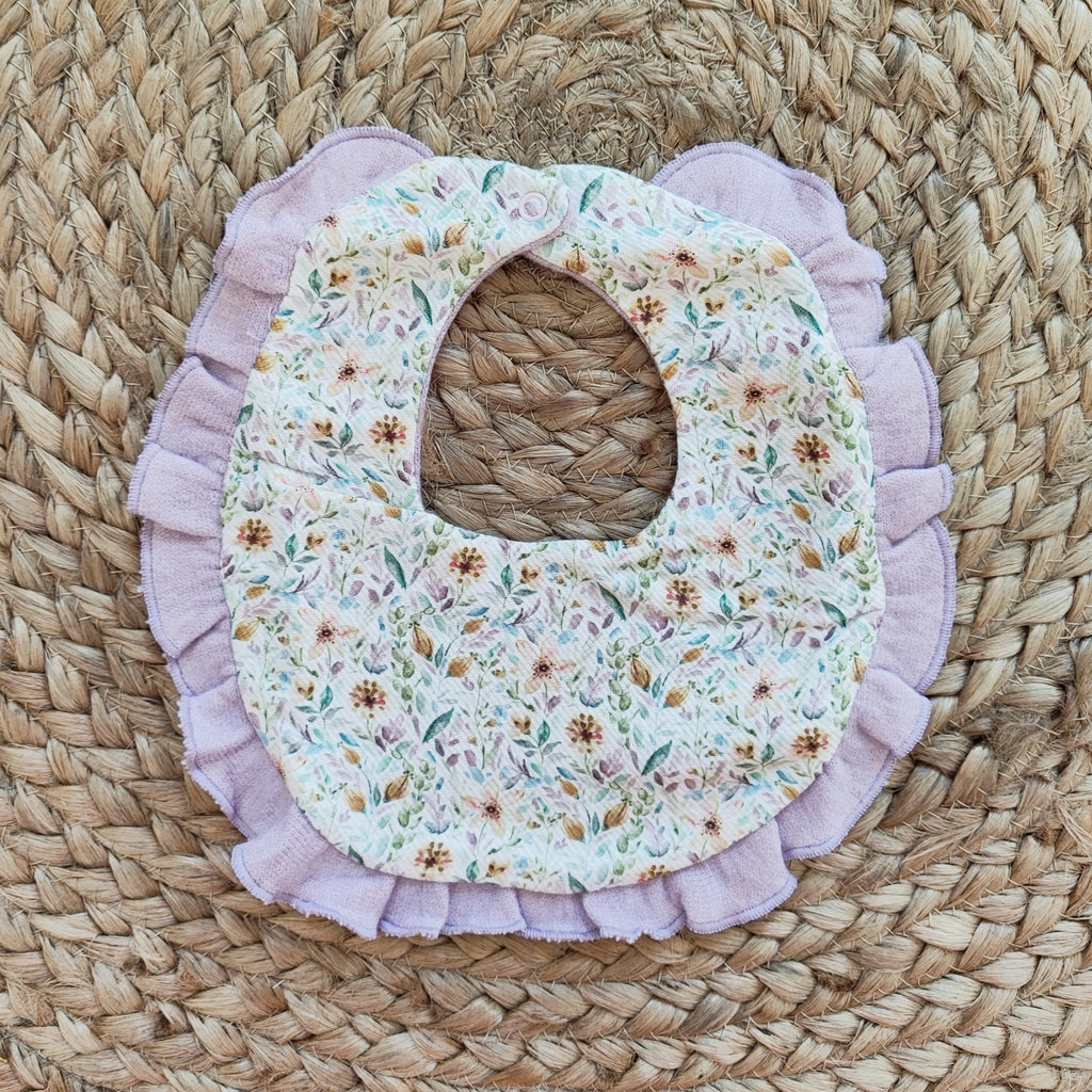 Tutina - Completino e Bavetta in cotone caldo Baby Vip