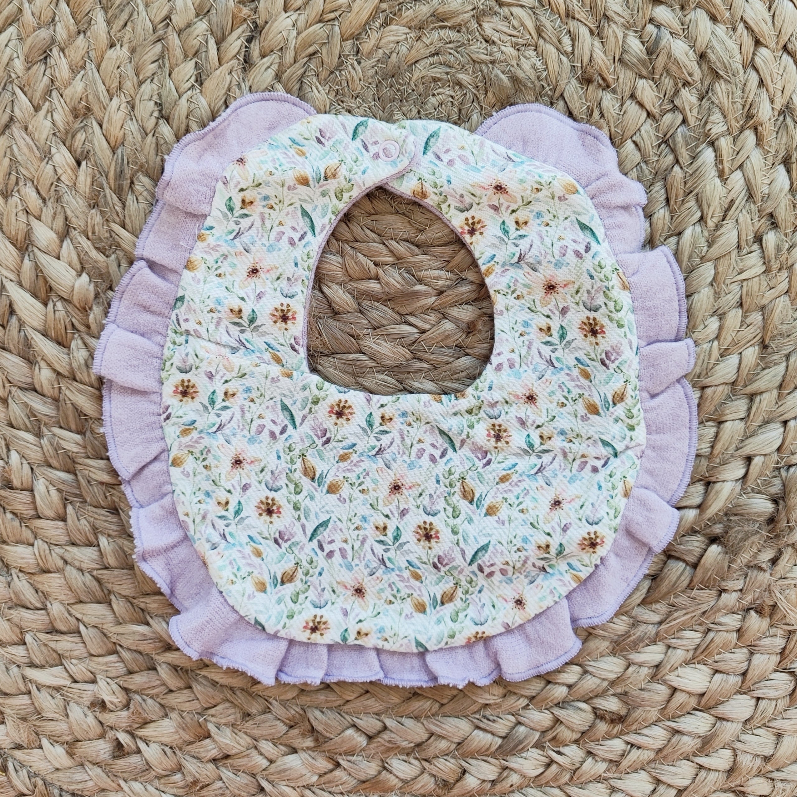 Tutina - Completino e Bavetta in cotone caldo Baby Vip