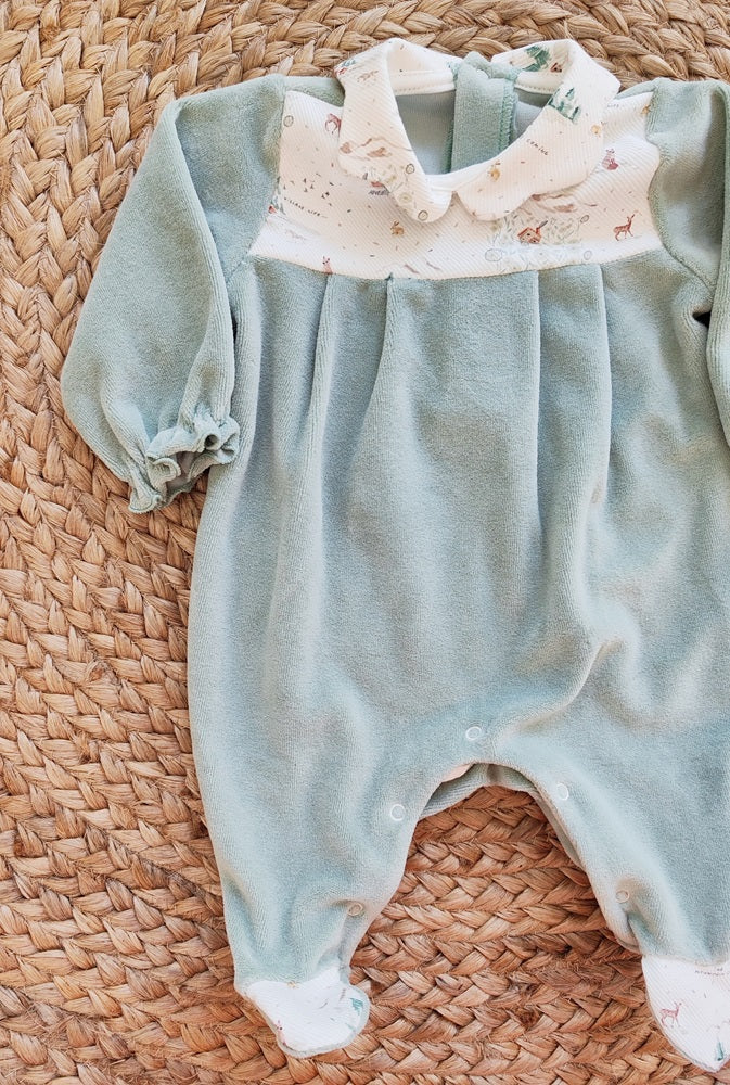 Tutina e Completino in ciniglia Baby Vip