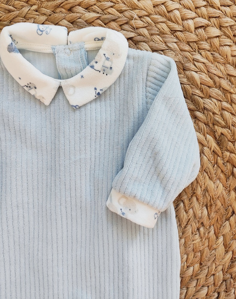 Tutina e Completino in ciniglia Baby Vip