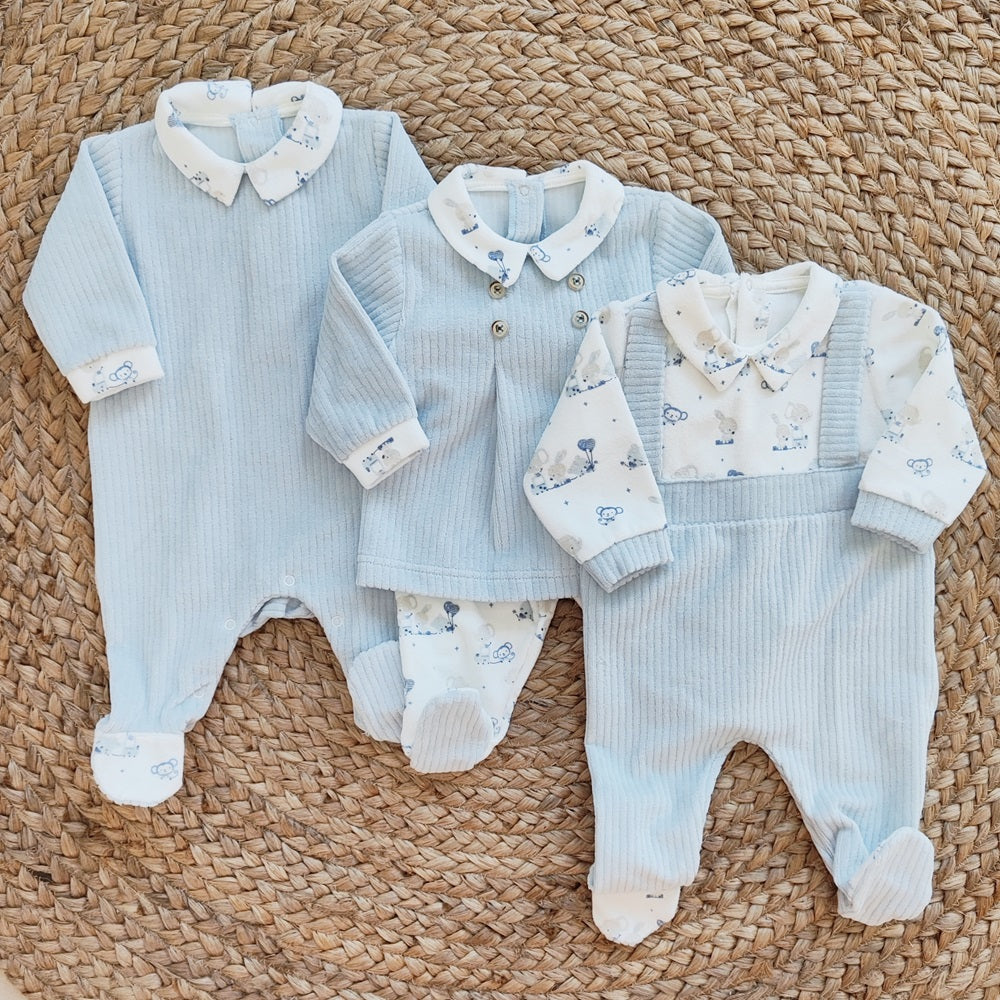 Tutina e Completino in ciniglia Baby Vip