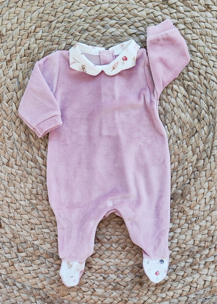 Tutina e Completino in ciniglia Baby Vip