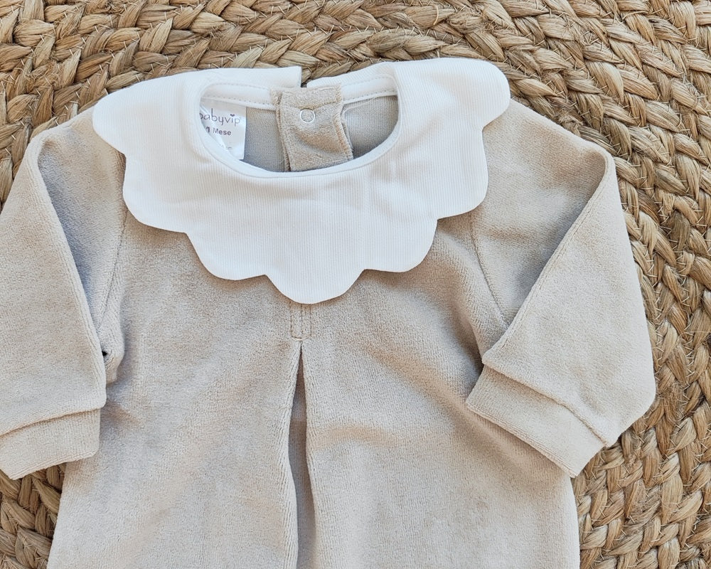 Tutina e Completino in ciniglia Baby Vip