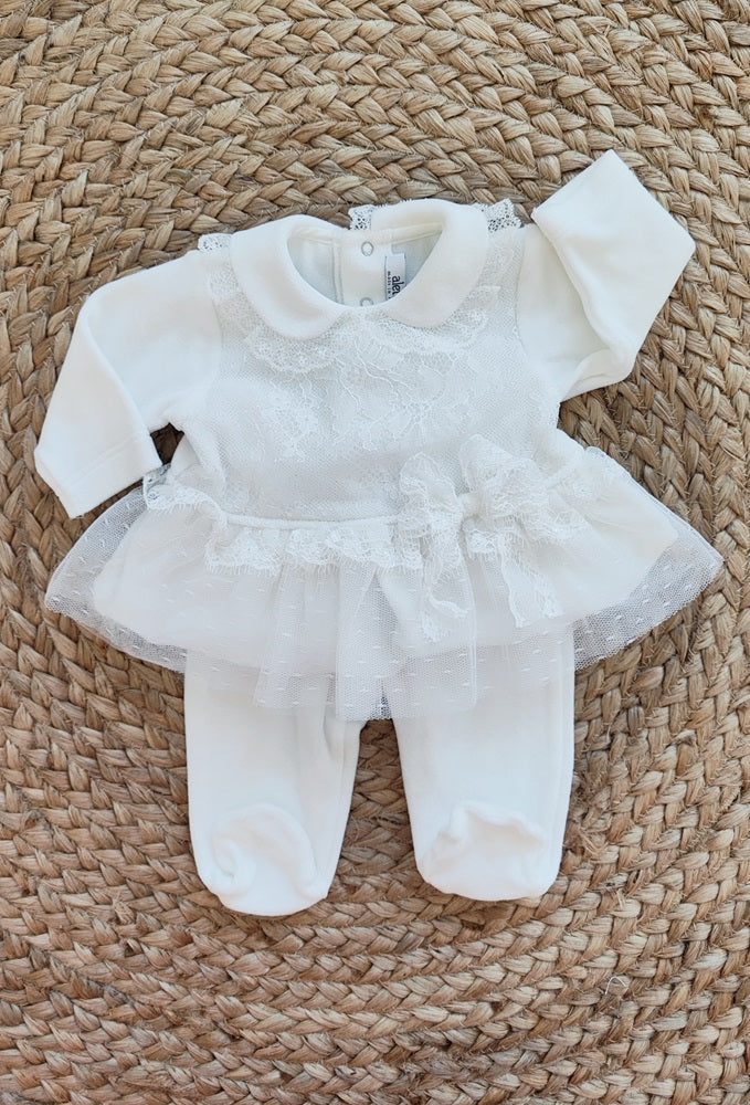 Completino in ciniglia Aletta