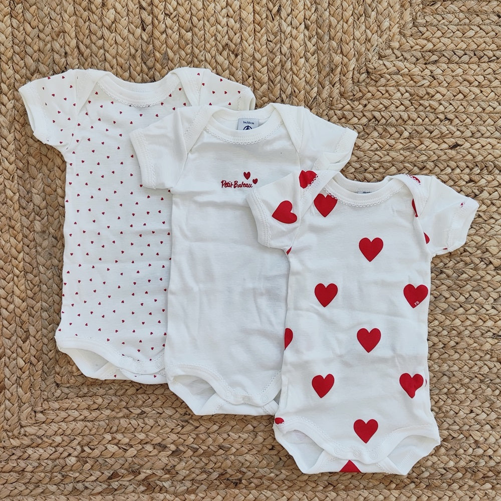 Body 3 pz Petit Bateau