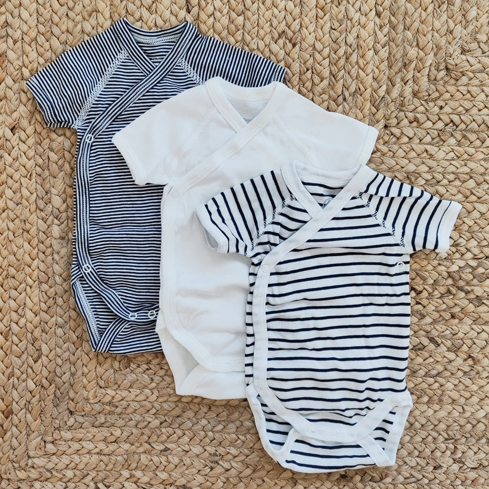 Body 3 pz Petit Bateau