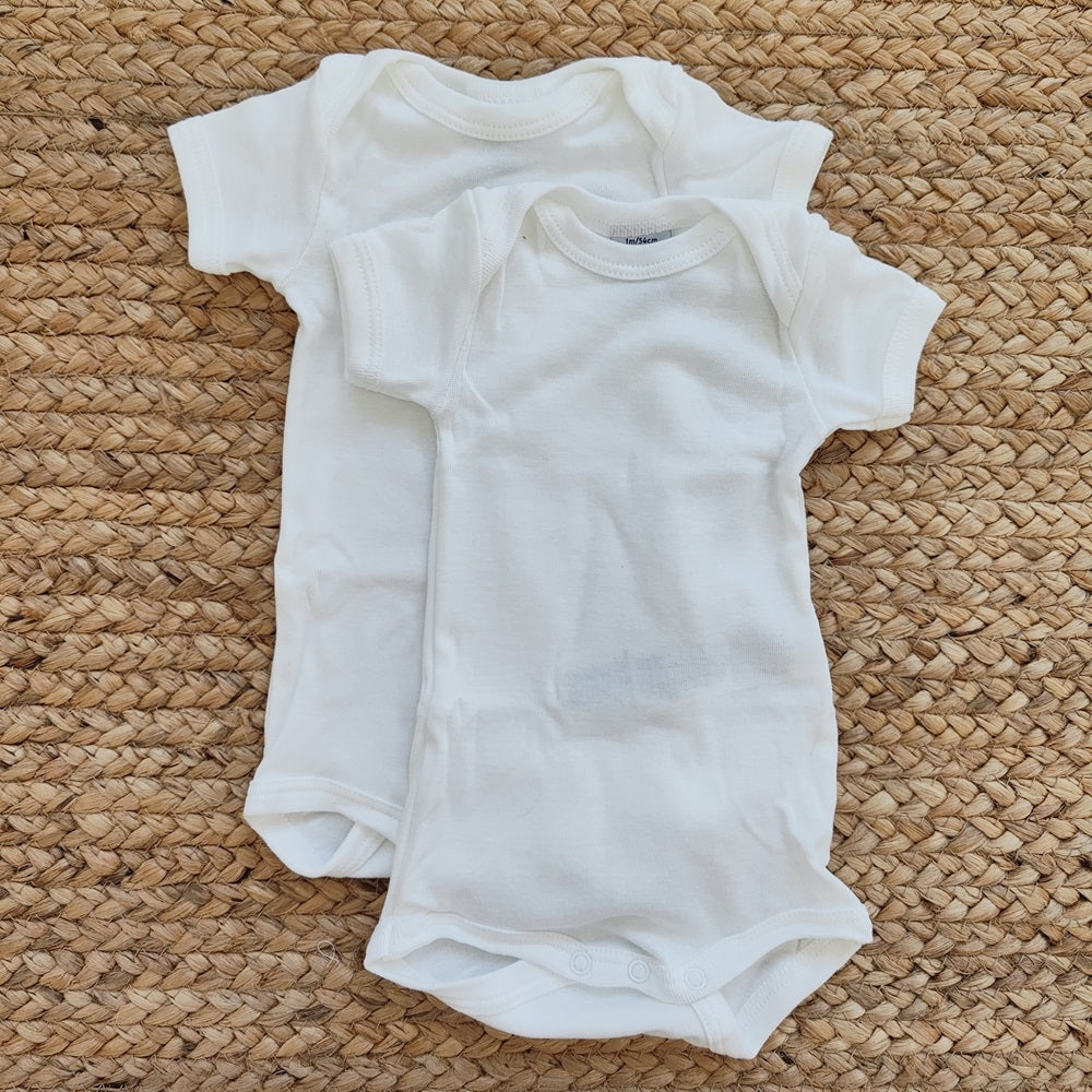 Body 2 pz con scollo all'americana Petit Bateau