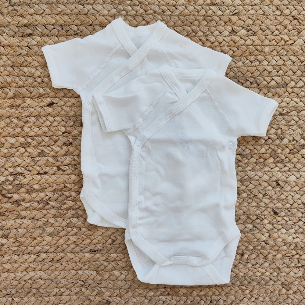 Body 2 pz incrociati Petit Bateau