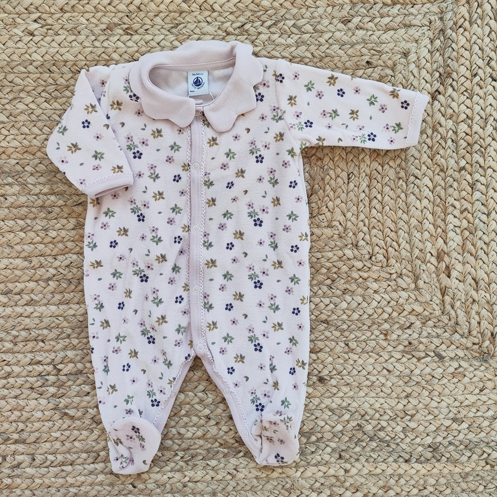 Tutina - Pigiama in ciniglia Petit Bateau