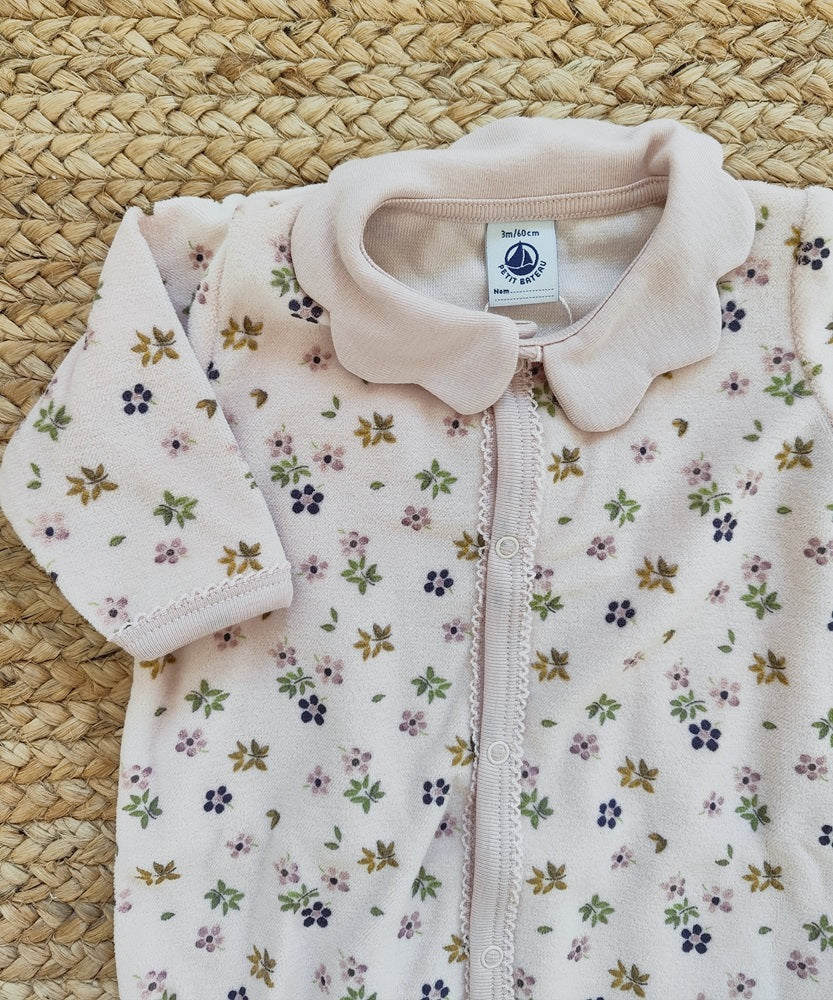 Tutina - Pigiama in ciniglia Petit Bateau
