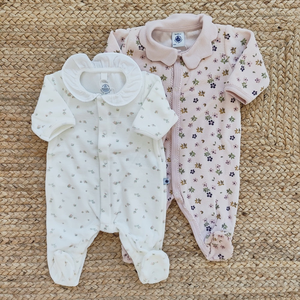 Tutina - Pigiama in ciniglia Petit Bateau