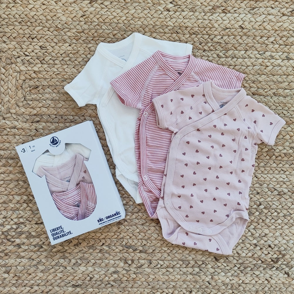 Body 3 pz Petit Bateau