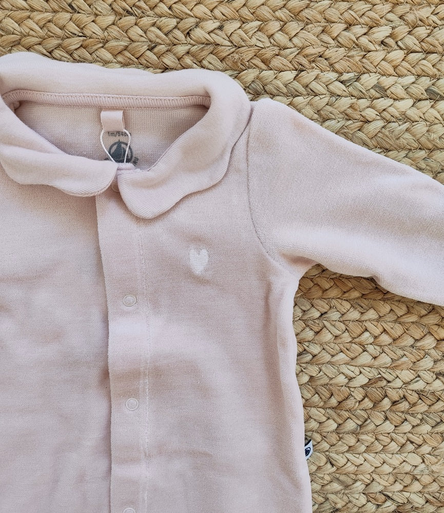 Tutina - Pigiama in ciniglia Petit Bateau