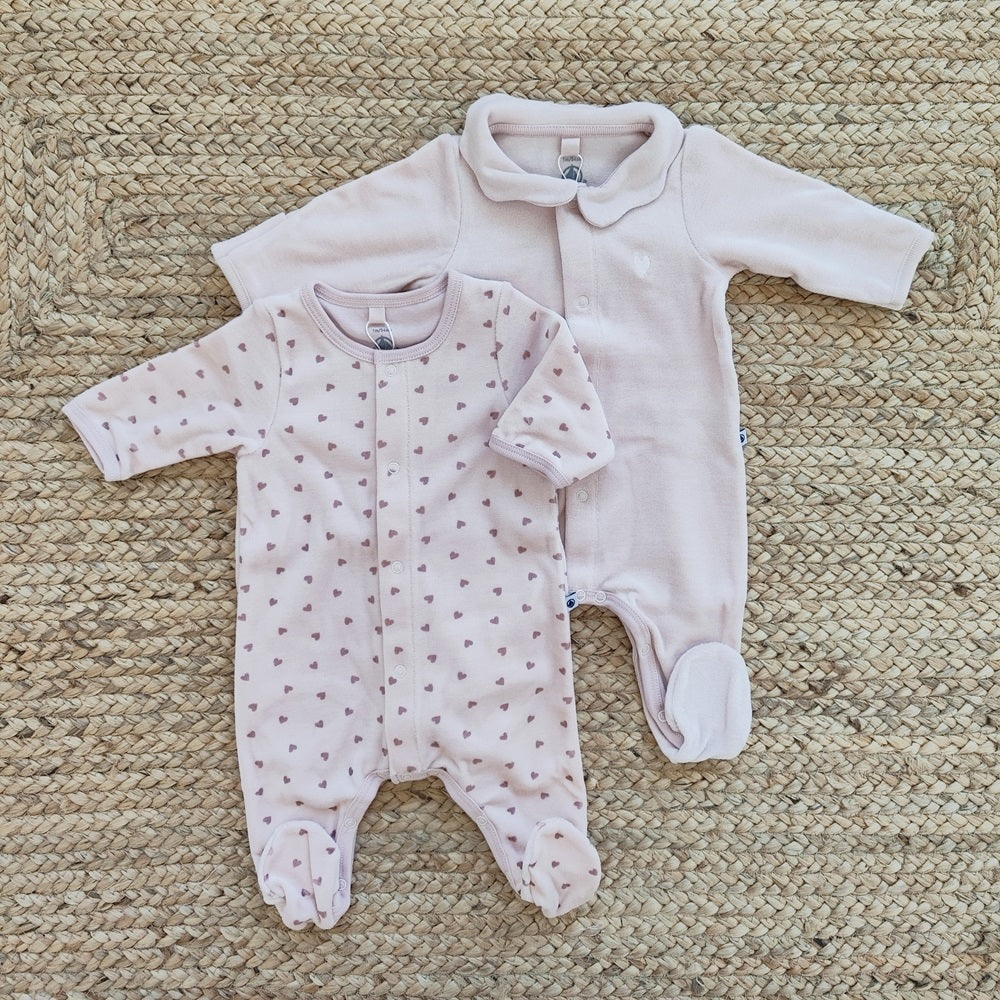 Tutina - Pigiama in ciniglia Petit Bateau