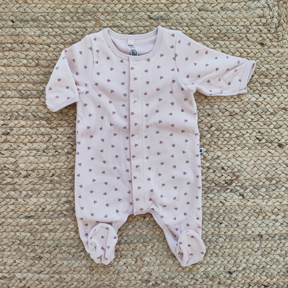 Tutina - Pigiama in ciniglia Petit Bateau