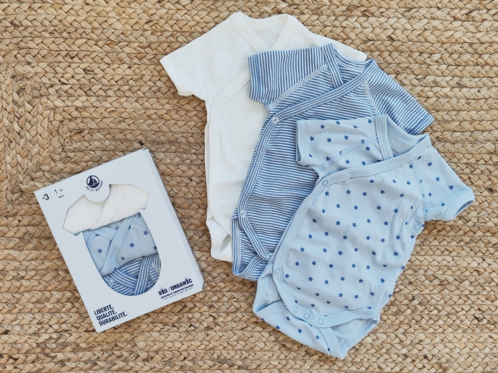 Body 3 pz Petit Bateau