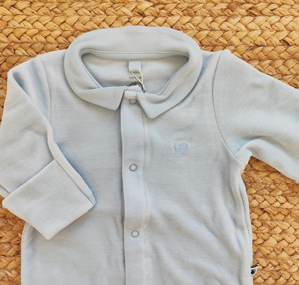 Tutina - Pigiama in ciniglia Petit Bateau