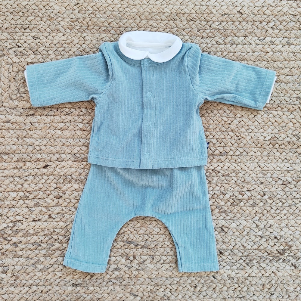 Completo 3 pz in velluto Petit Bateau