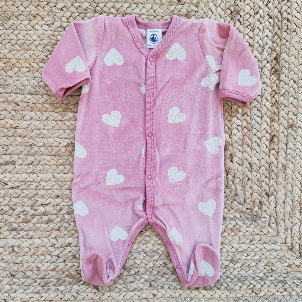 Tutina - Pigiama in ciniglia Petit Bateau