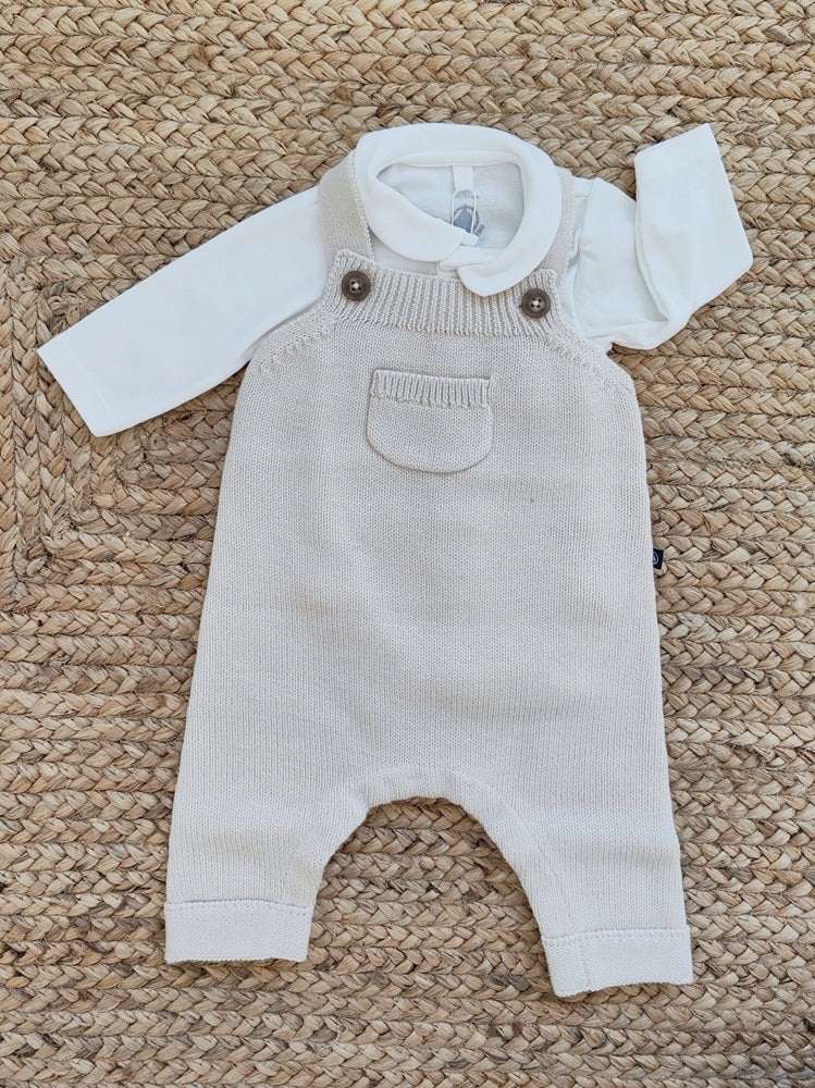 Salopette + body Petit Bateau