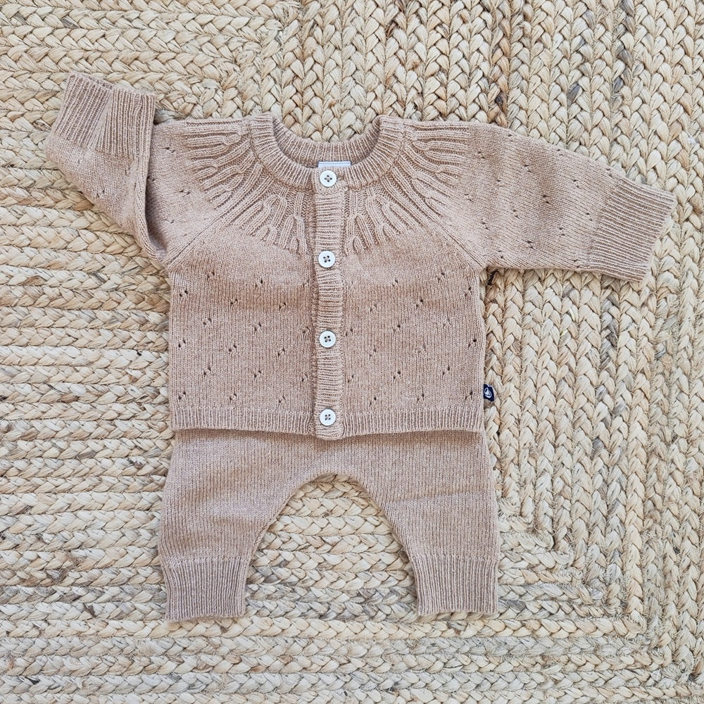 Completo 2 pz in maglia Petit Bateau