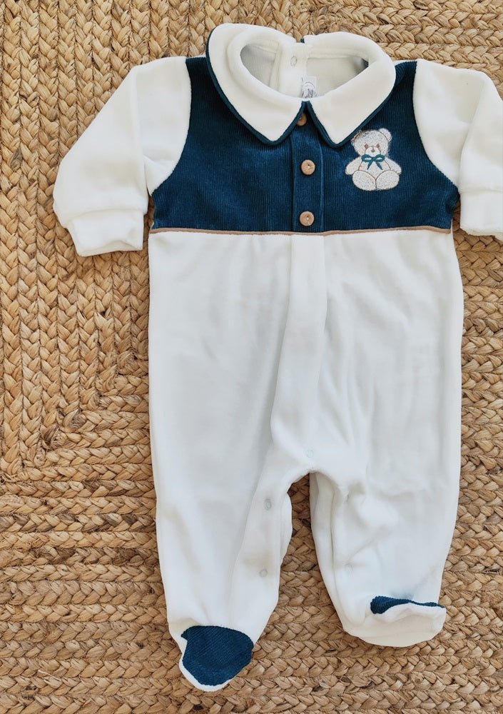 Tutina in ciniglia La Sartoria Dei Piccoli