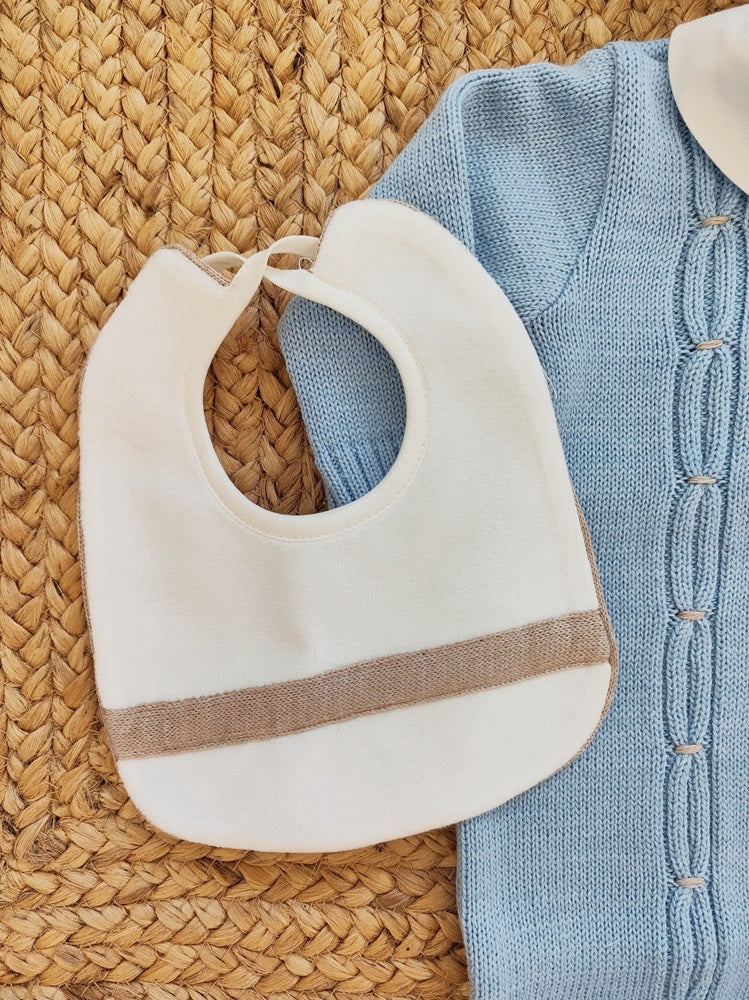 Tutina in lana + Cappello + Scarpine + Bavetta La Sartoria Dei Piccoli