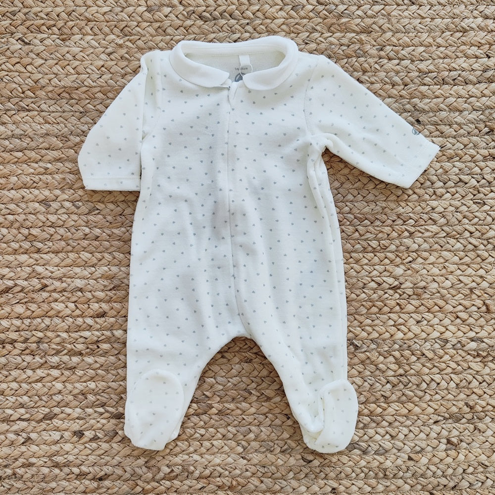 Tutina - Pigiama in ciniglia Petit Bateau