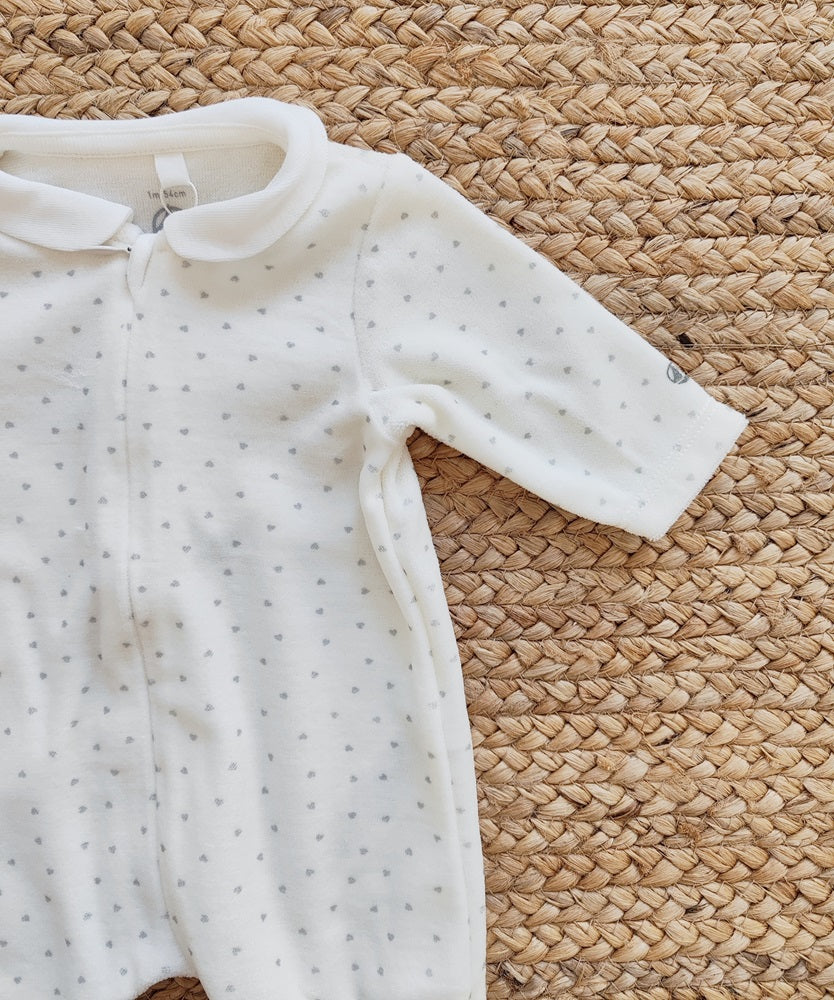 Tutina - Pigiama in ciniglia Petit Bateau