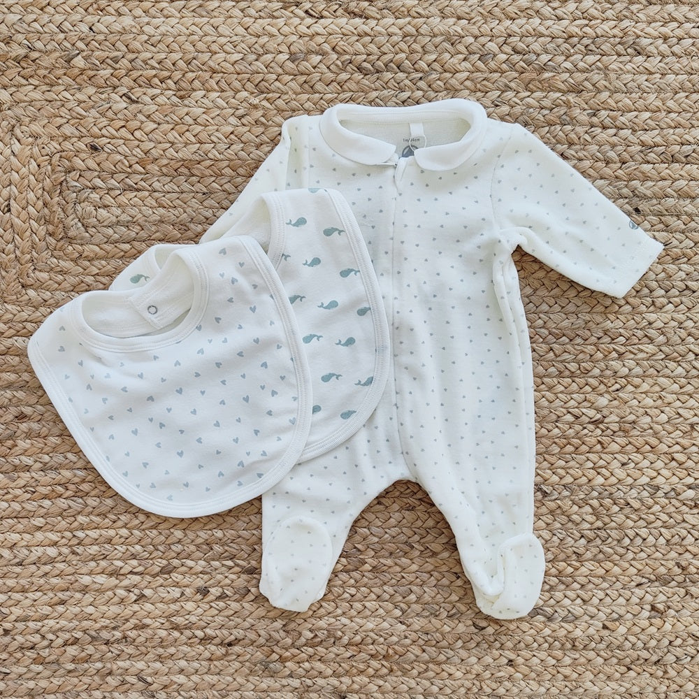 Tutina - Pigiama in ciniglia Petit Bateau