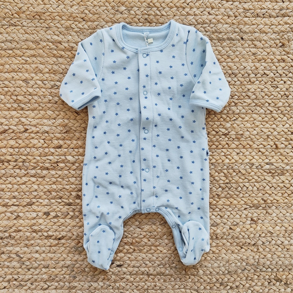 Tutina - Pigiama in ciniglia Petit Bateau